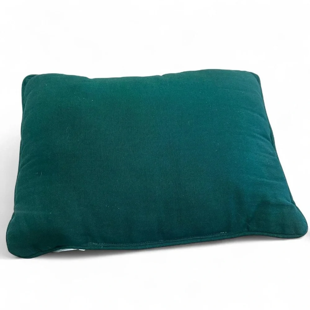 Holiday Tapestry Pillow with Winter Scene